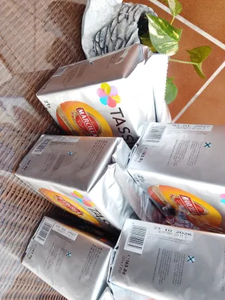 Cafetera Bosch Tassimo y cápsulas Marcilla