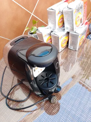 Cafetera Bosch Tassimo y cápsulas Marcilla