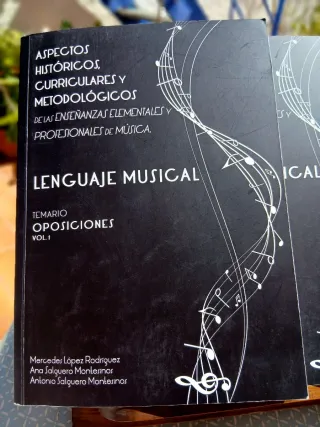 Temario oposiciones Lenguaje Musical Conservatorio