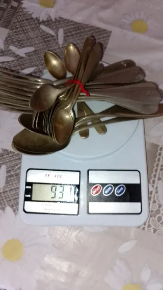 Posate in Alpacca - Set di cucchiai e forchette