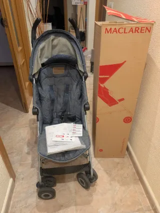 Carrito Maclaren Denim Indigo