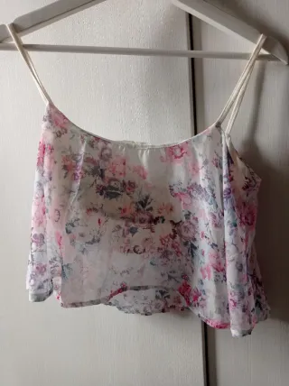 Top estampado floral