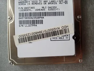 Disco Duro Portátiles-USB, Hitachi, 250GB, SATA