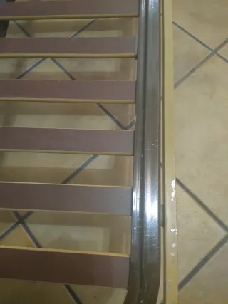 URGENTE 2 Camas 80x1,85 Madera y Metal