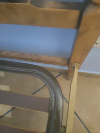 URGENTE 2 Camas 80x1,85 Madera y Metal