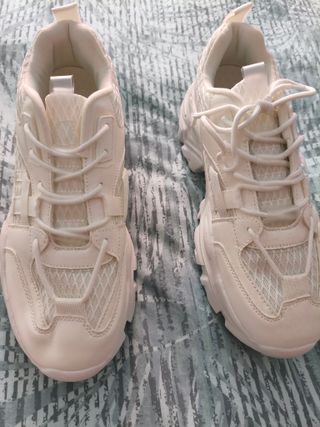 Zapatos plataforma hombre blancos Temu