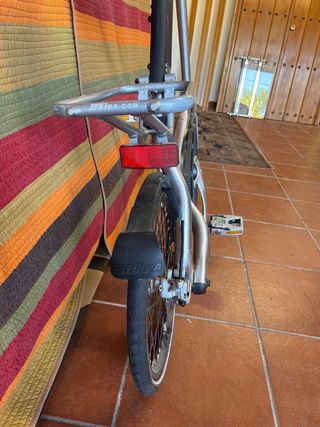 Bicicleta Plegable Strida Plata