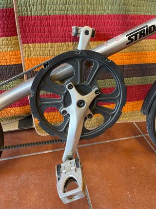 Bicicleta Plegable Strida Plata