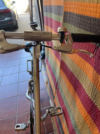 Bicicleta Plegable Strida Plata