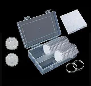 Scatola Porta Capsule Monete