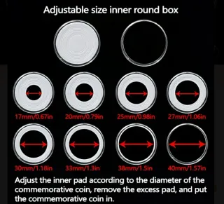 Scatola Porta Capsule Monete