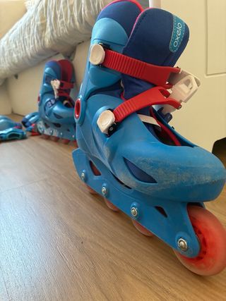 Patines niño Oxelo Decathlon Talla Ajustable 32/34