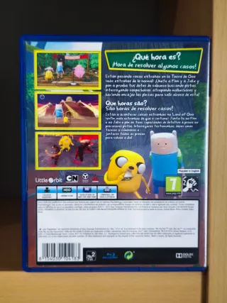 Hora de Aventuras PS4 Finn y Jake Investigadores