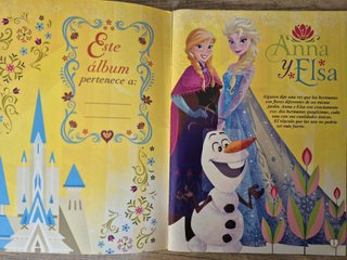 Álbum de Stickers Frozen El Reino del Hielo