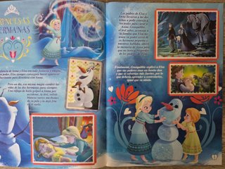 Álbum de Stickers Frozen El Reino del Hielo