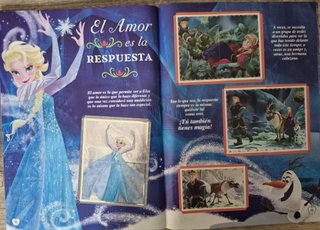 Álbum de Stickers Frozen El Reino del Hielo