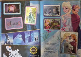 Álbum de Stickers Frozen El Reino del Hielo