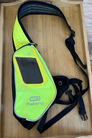 Bandolera Kalenji Running/Bici Neón