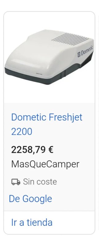 Aire Acondicionado Dometic para Caravana