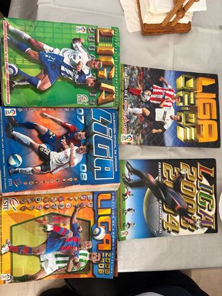 Álbumes de cromos LIGA fútbol