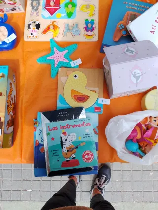 Lote Juguetes Djeco, Bloques y Puzzles