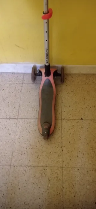 Patinete infantil 3 ruedas rosa