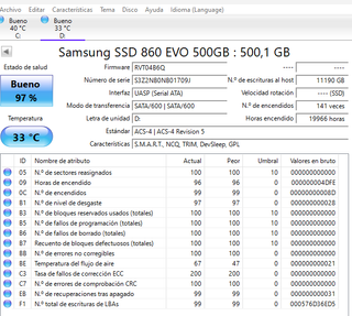Samsung SSD 860 EVO 500 GB