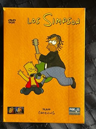 Colección 10 DVD Los Simpson + caja original ESP.