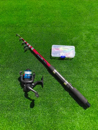 Equipo de pesca completo