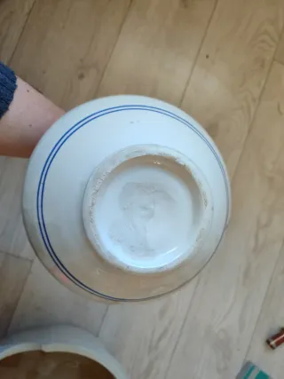 Botijo de cerámica pintado 18cm