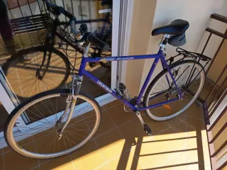 Bicicleta Decathlon Riverside 500 Azul Vintage