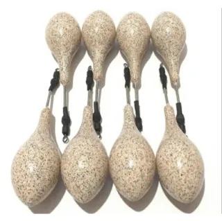20 plomos 120g pesca Surfcasting color arena clara