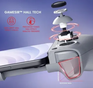 Mando GameSir G8 Galileo para iPhone/Android