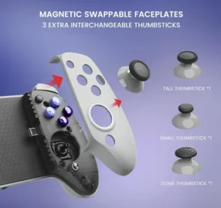 Mando GameSir G8 Galileo para iPhone/Android