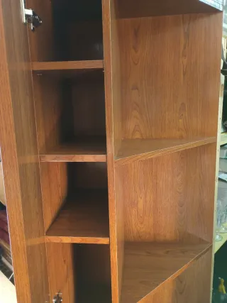 Estantería madera 2 módulos