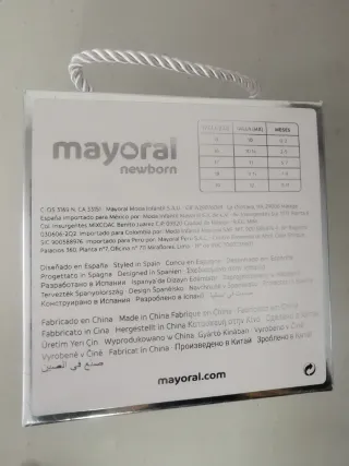 Patucos Mayoral Talla 15 Rojos
