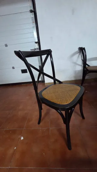 Mesa de comedor madera + 8 sillas