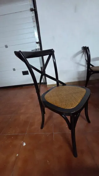 Mesa de comedor madera + 8 sillas