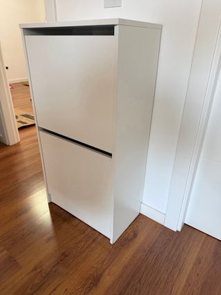 Zapatero doble blanco