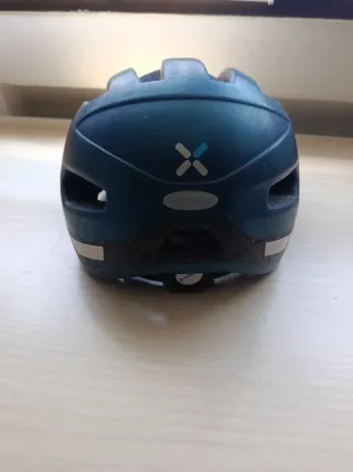 Casco de Bicicleta Azul Oscuro