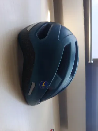Casco de Bicicleta Azul Oscuro