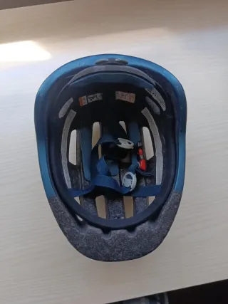 Casco de Bicicleta Azul Oscuro