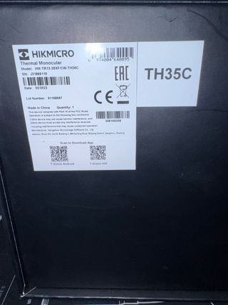 Clip-on Térmico Hikmicro Thunder TH35C