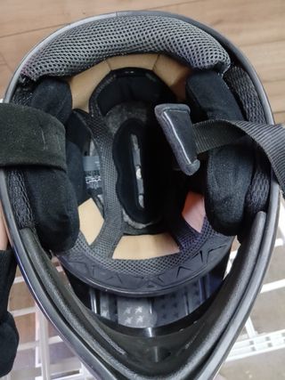 Casco Enduro Hebo Naranja/Negro