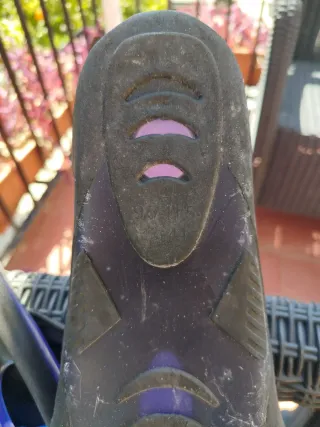 Pinne da immersione Boomerang viola 43/44