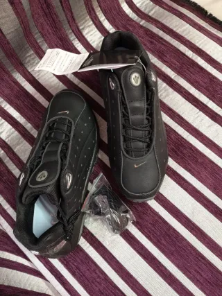 Zapatillas Nike Hombre Negras y Plateadas