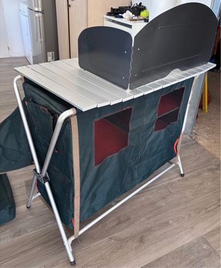 Mueble Cocina Camping Plegable Quechua.