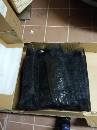 Cama elástica infantil azul, trampolín