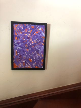 Cuadro abstracto Original 21x30