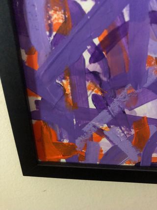 Cuadro abstracto Original 21x30
